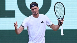 McEnroe: "No considero favorito a Zverev para ganar Wimbledon". Fuente: Getty Images.