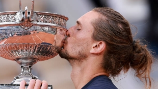 Medvedev: "I was very happy when Zverev won Roland Garros". Source: Getty Images.