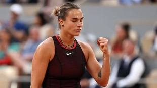 Sabalenka es demasiado para Osaka en Roland Garros