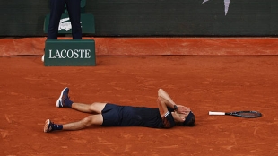 Zverev, tras ganar Roland Garros: "Hemos sido perdedores, pero ahora somos campeones de Grand Slam". Fuente: Getty Images.