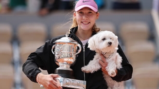 Mirra Andreeva, tras ganar Roland Garros: "Es como si todo el mundo lo hubiera olvidado". Fuente: Getty