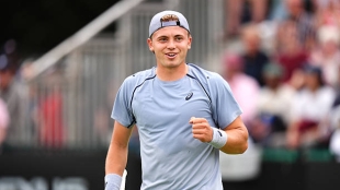 Voici comment joue Felix Gill, prochain adversaire de Jódar à Wimbledon. Source : Getty