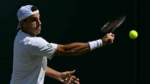 Fran Cerúndolo, teste di serie eliminati a Wimbledon 2026. Foto: gettyimages