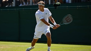Jakub Mensik, cómo mejorar en hierba. Foto: gettyimages