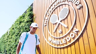 Jódar ya está en Wimbledon... y quiere dar el do de pecho. Fuente: Getty