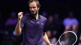 Medvedev recuerda sus inicios: "En casa me imaginaba jugando contra Federer o Nadal". Fuente: Getty