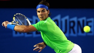 Nadal: "Me duele ver el 'passing shot' a Djokovic en la final del Open de Australia". Fuente: Getty