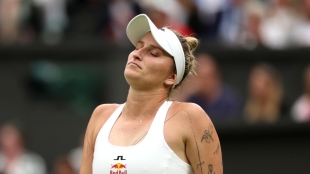 "O Vondrousova escondía algo o no conocía las reglas". Foto: Getty