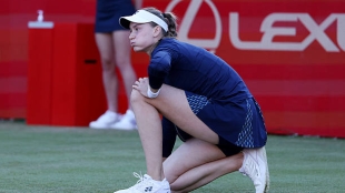 Rybakina entra en crisis antes de Wimbledon. Fuente: Getty