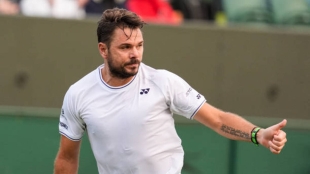 Stan Wawrinka, invitado a Wimbledon 2026. Foto: gettyimages