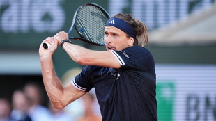 Alexander Zverev, rituels avec des raquettes. Photo: gettyimages