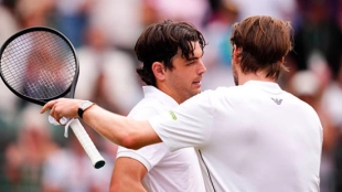 Bublik se rinde ante Fritz tras caer en Wimbledon: "Aquí solo hay un jugador que esté por encima de él"