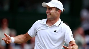 Arthur Fery sueña despierto en Wimbledon: "Roger Federer estaba viéndome, todavía me cuesta creerlo"
