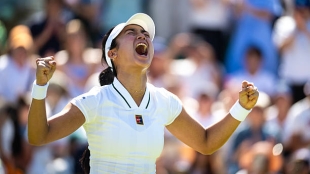 Le monde du tennis hallucine avec Eala : "C'est une star du box-office". Source : Getty Images.