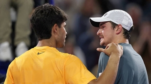 Fonseca 和他从与 Alcaraz、Sinner 和 Zverev 的失利中学到的东西："我能看到他们比我更擅长的事情"。照片：Gettyimages