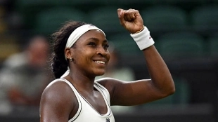 Gauff revela la surrealista situación que vivió ante Bencic en Wimbledon