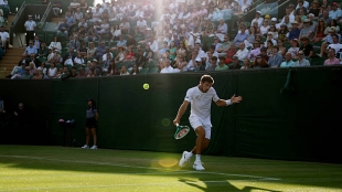 Le manque de lumière reporte la fin du match Jódar-Carreño à demain. Photo: Gettyimages