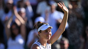 Linda Noskova s'accroche à Wimbledon : "Je me suis refusée à perdre le match". Source : Getty