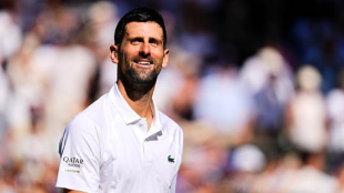 "¡Que venga Roger!": la genial propuesta de Djokovic para desempatar su histórico duelo en Wimbledon. Fuente: Getty