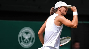Swiatek se prépare pour le défi d'Eala : "Nous avons déjà joué, mais sur herbe ce sera encore plus difficile". Photo : Gettyimages