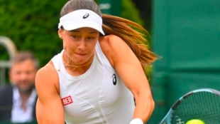 La curiosa forma de Zeynep Sönmez de mostrar su apoyo a Palestina en Wimbledon