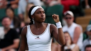 Gauff, sufridora en Wimbledon: "A veces siento que no merezco mis éxitos"