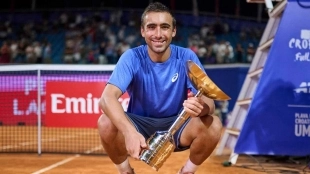 Dani Mérida, tras ser campeón en Umag: "Es un logro enorme y me impulsa a seguir mejorando"