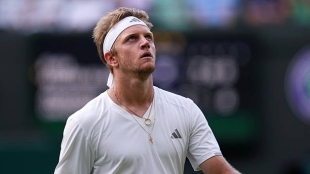Davidovich ha parlato per la prima volta della lesione di ieri. Fonte: Getty