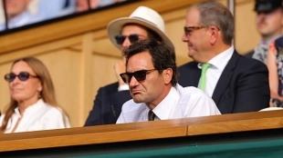 Federer volvió a jugar en las pistas de Wimbledon con un claro objetivo
