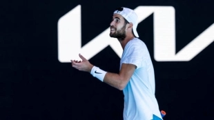 Sakkari y Khachanov critican con sarcasmo el criterio del US Open en el dobles mixto