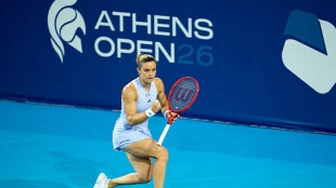 Maria Sakkari, finaliste au WTA d'Athènes. Photo : gettyimages