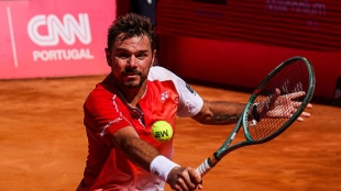 Stan Wawrinka, addio a Estoril. Foto: gettyimages.