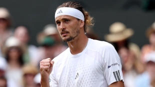 "Zverev ha approfittato dell'assenza di Alcaraz". Foto: Getty