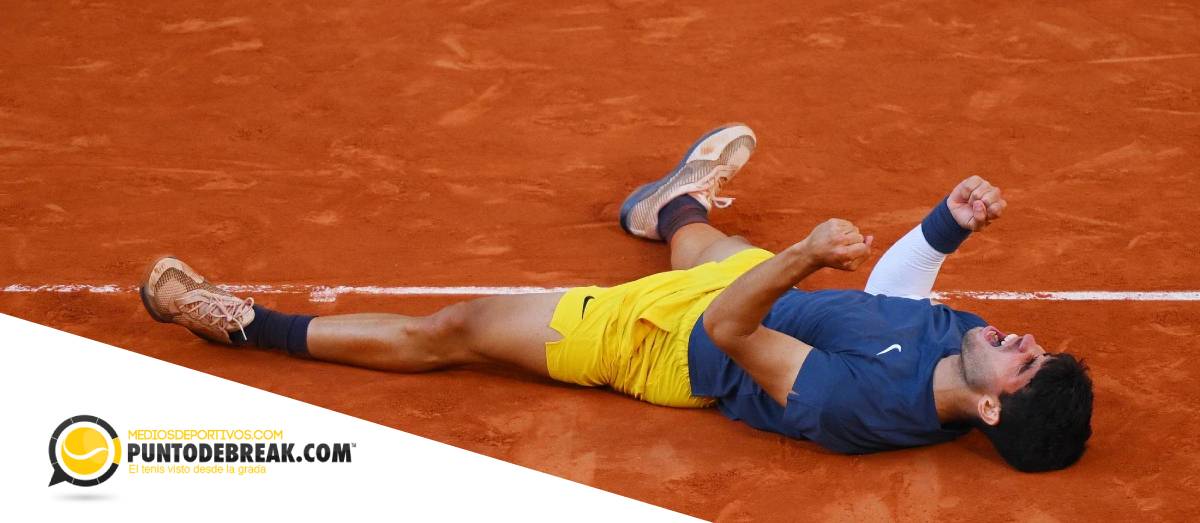 Ver Carlos Alcaraz en Roland Garros
