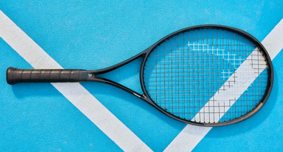 This is the new HEAD Speed Legend racket, of Novak Djokovic