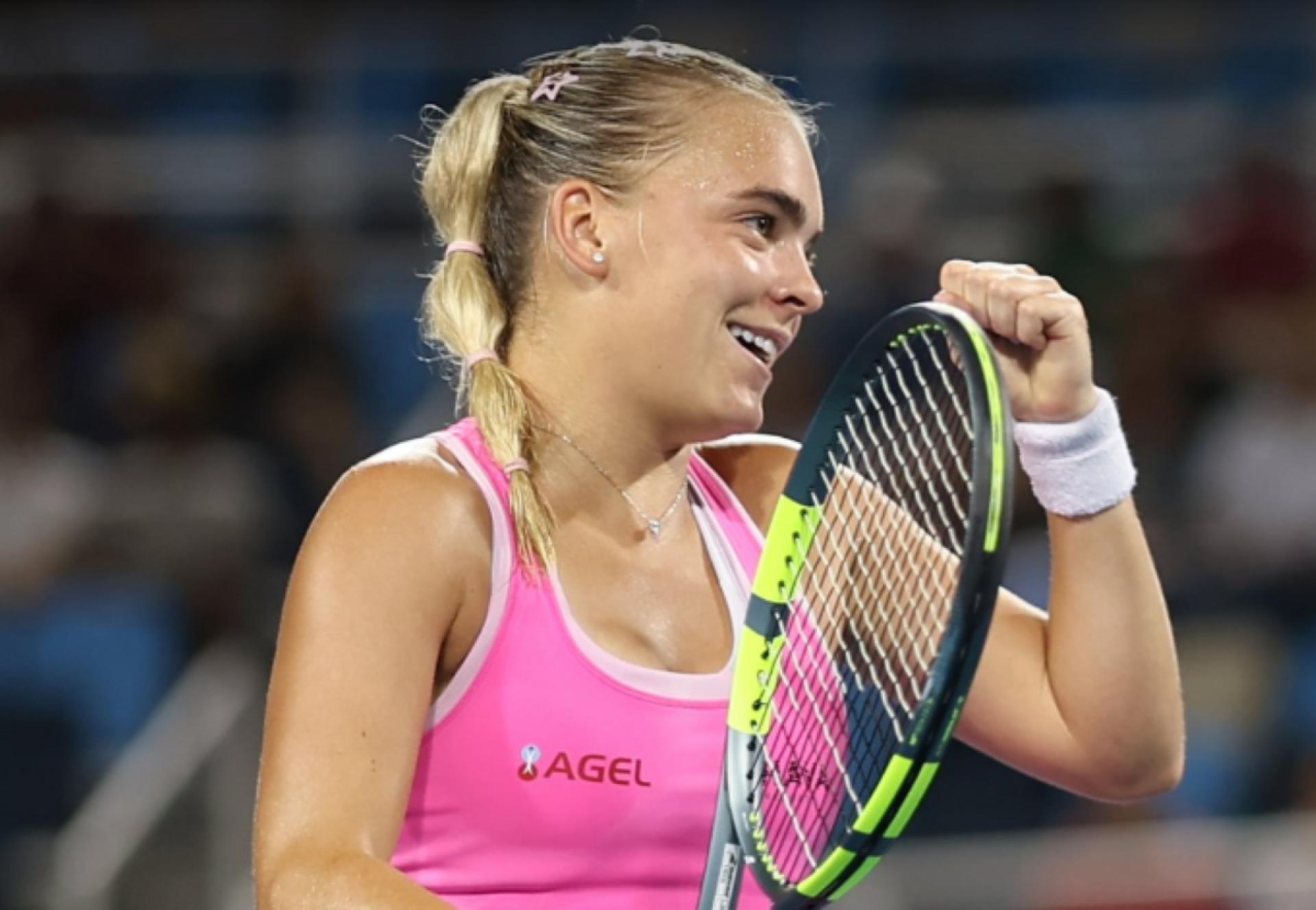 Sara Bejlek avanza a semifinales en Cincinnati tras vencer a Madison Keys