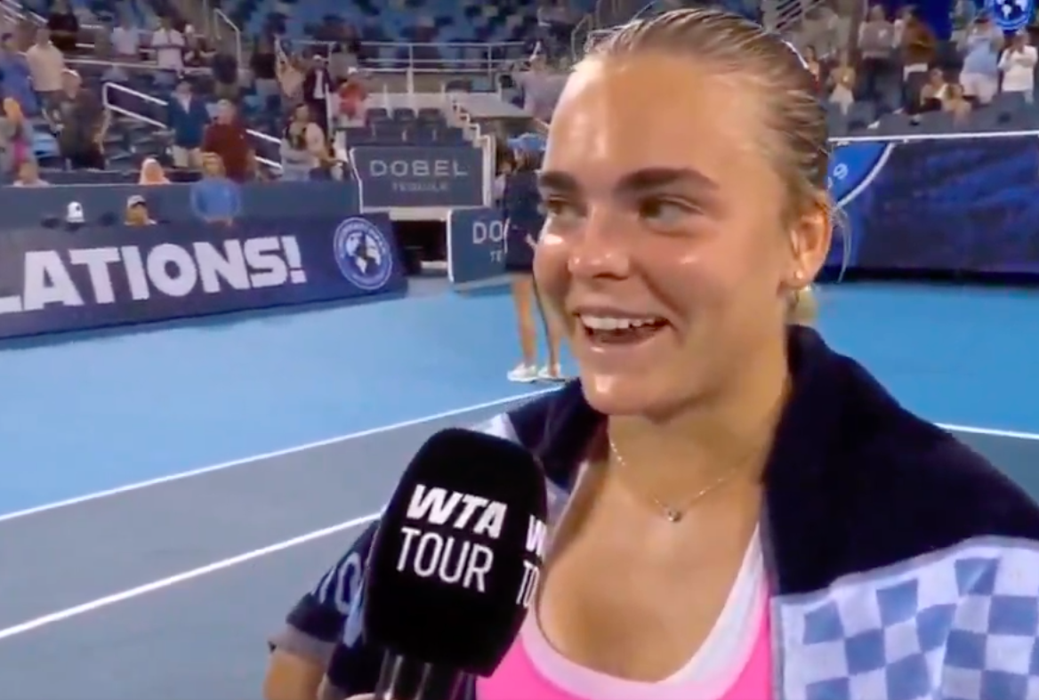Sara Bejlek sorprende al vencer a Aryna Sabalenka en Cincinnati