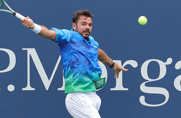 Photo: puntodebreak.com Berrettini da el adiós definitivo a Wawrinka de los Grand Slams. Fuente: Getty Images