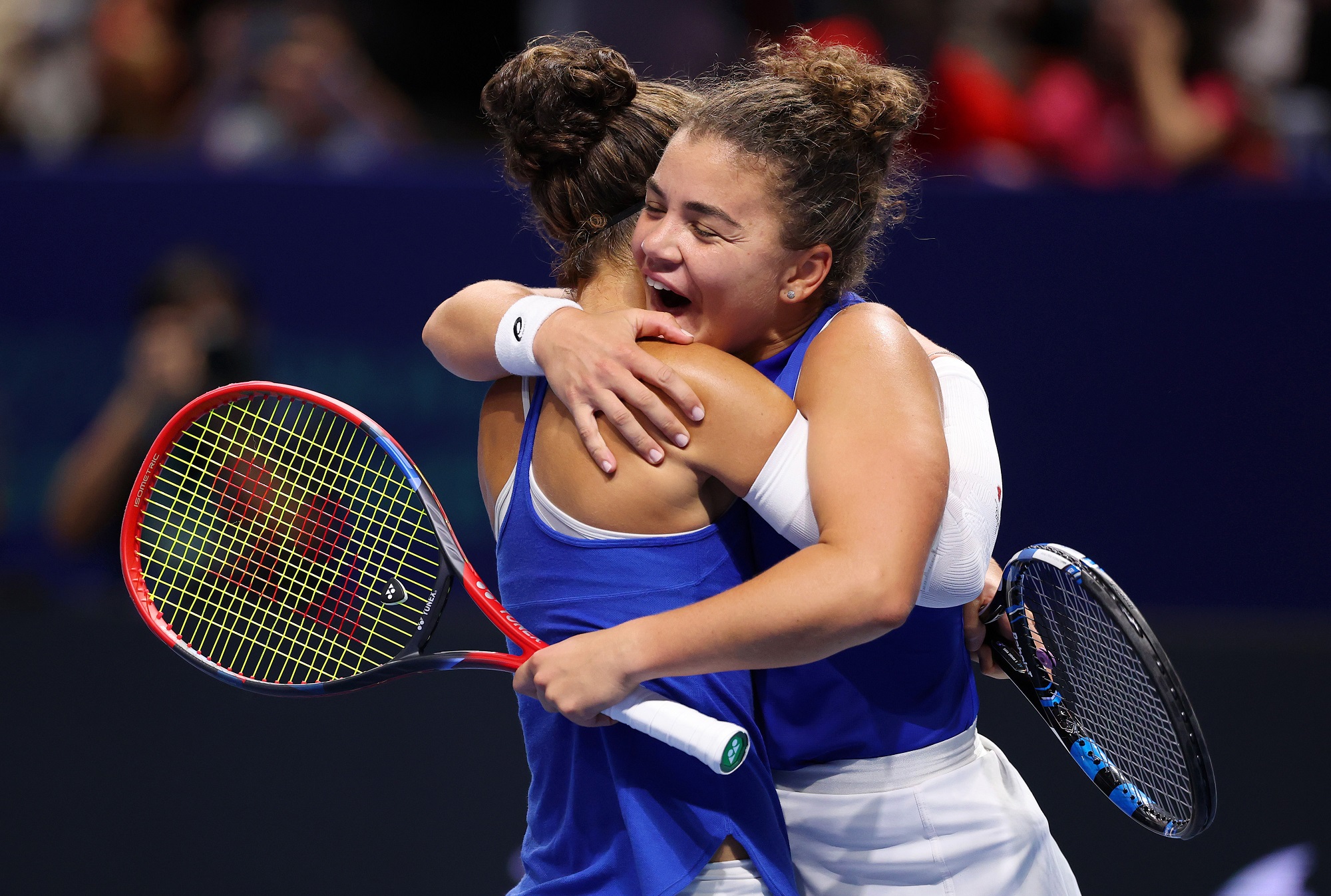 Photo: puntodebreak.com Jasmine Paolini confiesa cuál fue la clave de Italia para remontar a China en la Billie Jean King Cup. Fuente: Getty