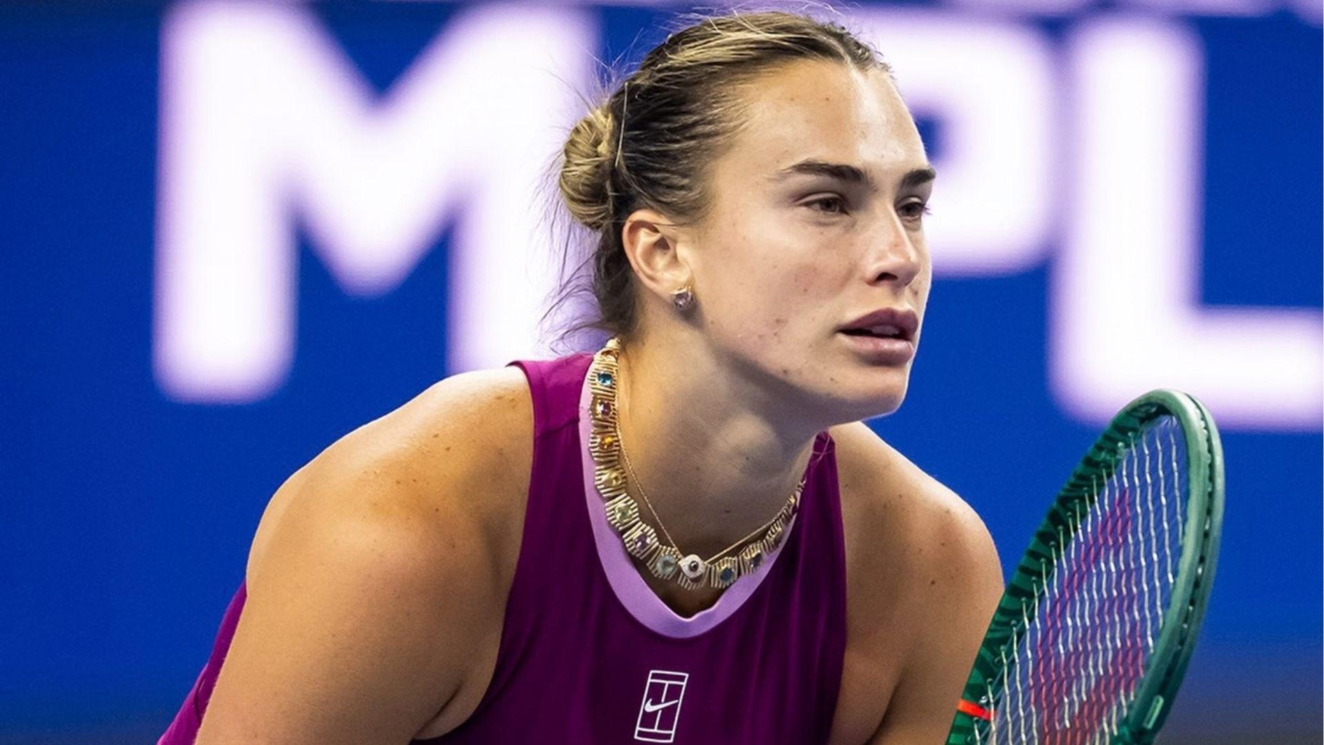 Photo: Puntodebreak Aryna Sabalenka falls to Nikola Bartunkova in China Open third round