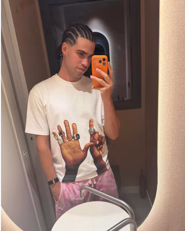 Este es el nuevo look de Carlos Alcaraz. Foto: Instagram