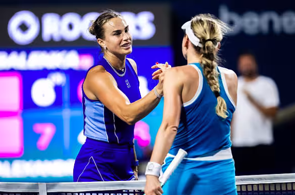 Alexandrova se rebela ante Sabalenka: “Una victoria así ayuda muchísimo a recuperar la confianza”. Fuente: Getty