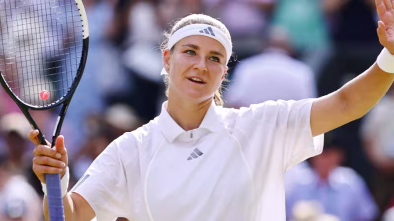 Muchova desaparece del circuito tras Wimbledon: el US Open está en el aire. Fuente: Getty