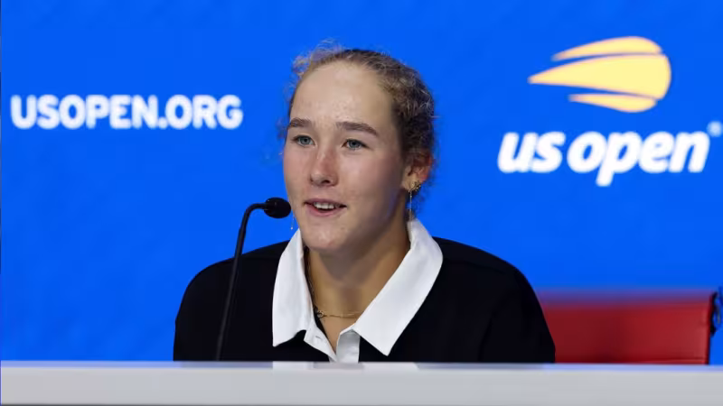 Mirra Andreeva, objectifs à l'US Open 2026. Photo : gettyimages