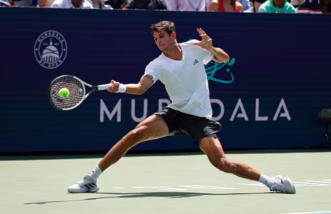 Rafa Jódar rechaza hablar del título en Montreal: "Eso son palabras mayores". Fuente: Getty