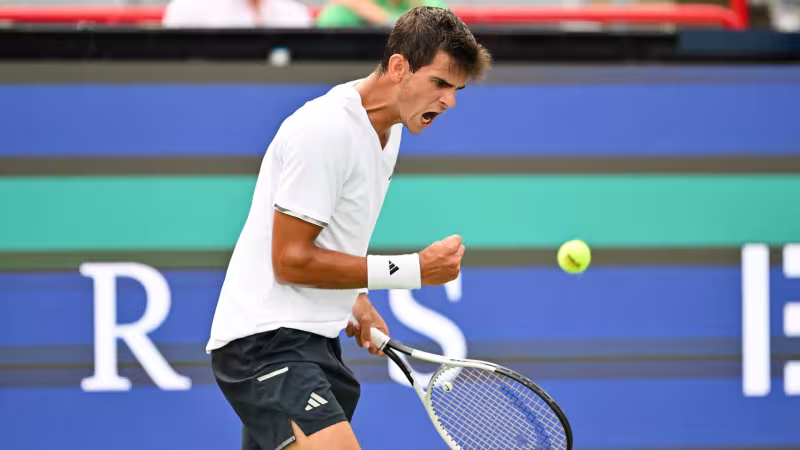 Rafa Jódar franchit une nouvelle barrière : le premier né en 2006 à atteindre les demi-finales d'un Masters 1000. Source : Getty