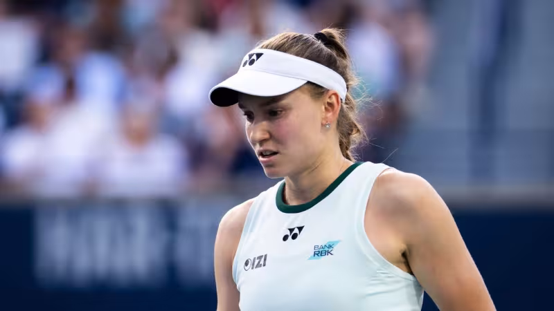 Rybakina ya es seria duda para el próximo US Open.