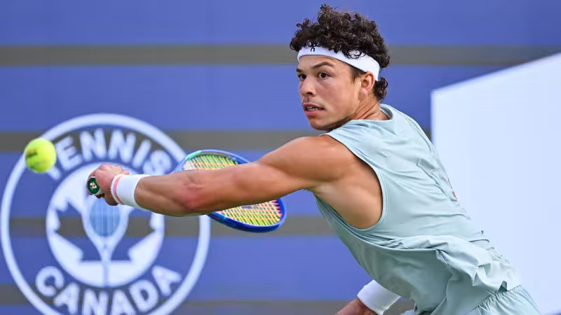 Shelton surclassé en route vers les demi-finales à Montréal. Source : Getty