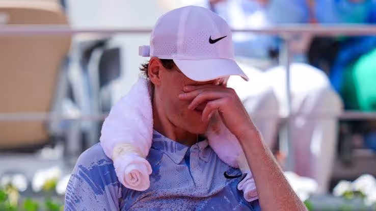 Sinner, consecuencias en ranking ATP de baja en Cincinnati. Foto: gettyimages