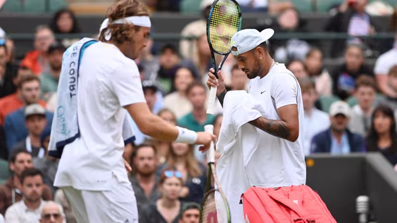 Tsitsipas suelta la bomba: “El positivo de Kyrgios lo sabía antes del anuncio”. Foto: Gettyimages